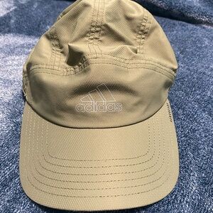 Adidas green athletic hat